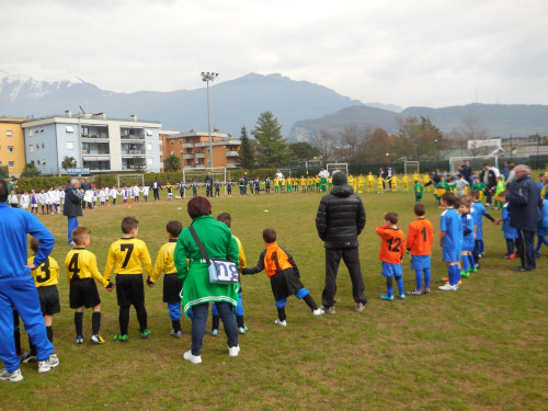 Bellissima festa delle Scuole di Calcio a Riva del Garda